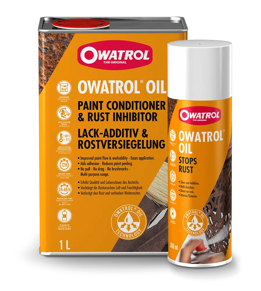 OWATROL Oil Colourless, Penetrating Rust Inhibitor & Oil-Based Paint Additive