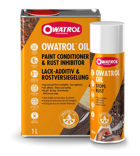 OWATROL Oil Colourless, Penetrating Rust Inhibitor & Oil-Based Paint Additive